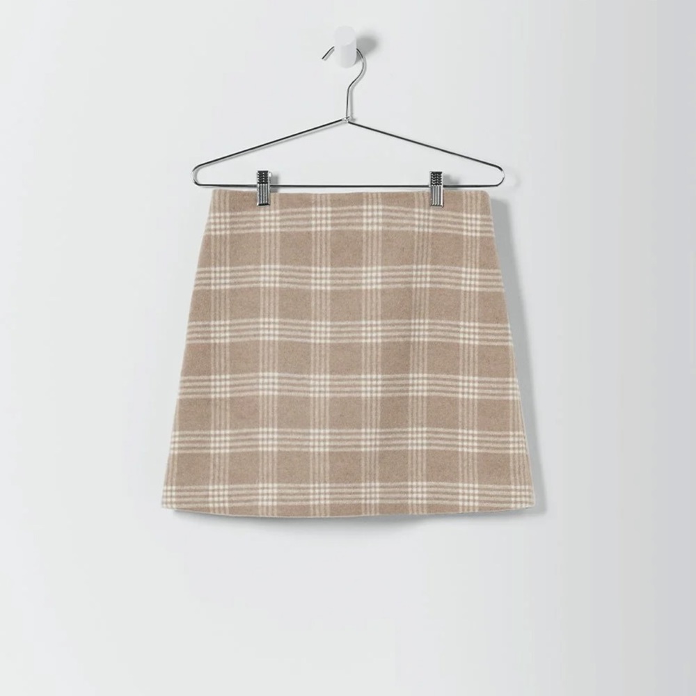 NWT Edie Miniskirt in Plaid